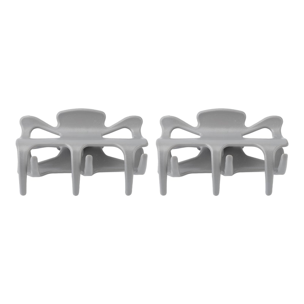 Jauarta 2pc Hot Roller Clips — Secure Hair Sectioning Claw Clips