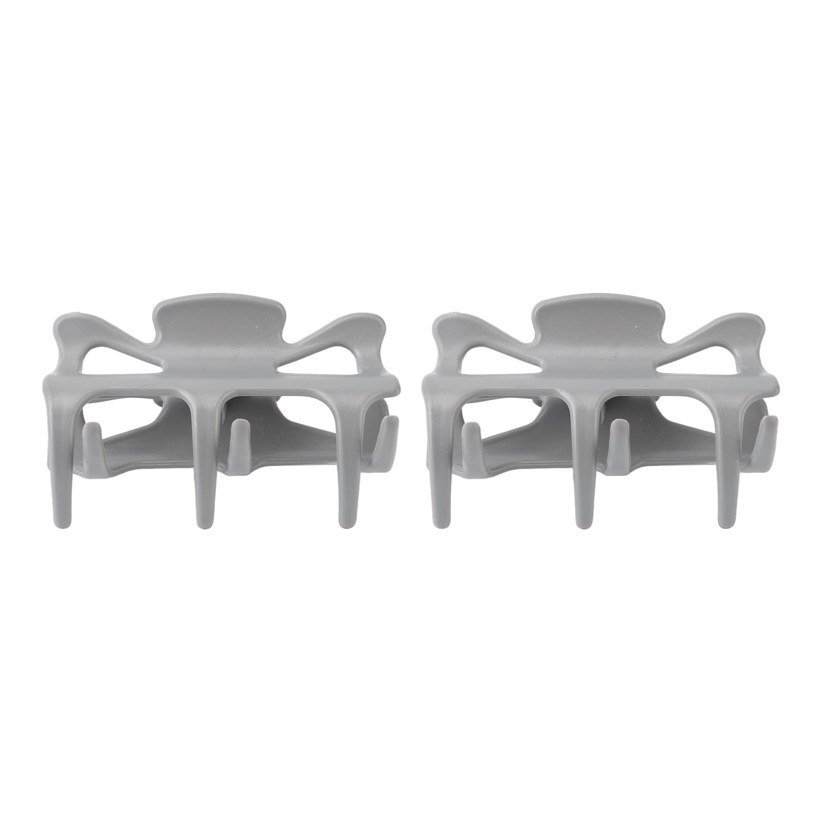 Jauarta 2pc Hot Roller Clips — Secure Hair Sectioning Claw Clips