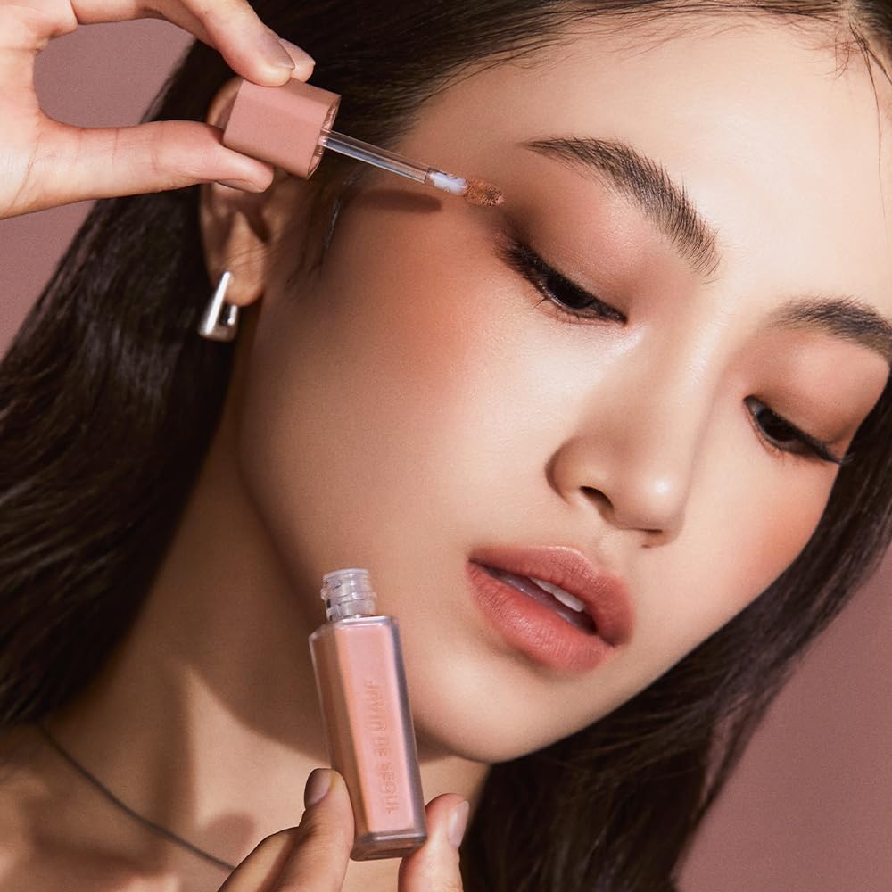 JAVIN DE SEOUL Wink Eye Primer - Long-Lasting Crease-Free Base, 5.5g, 04 Deep Coral