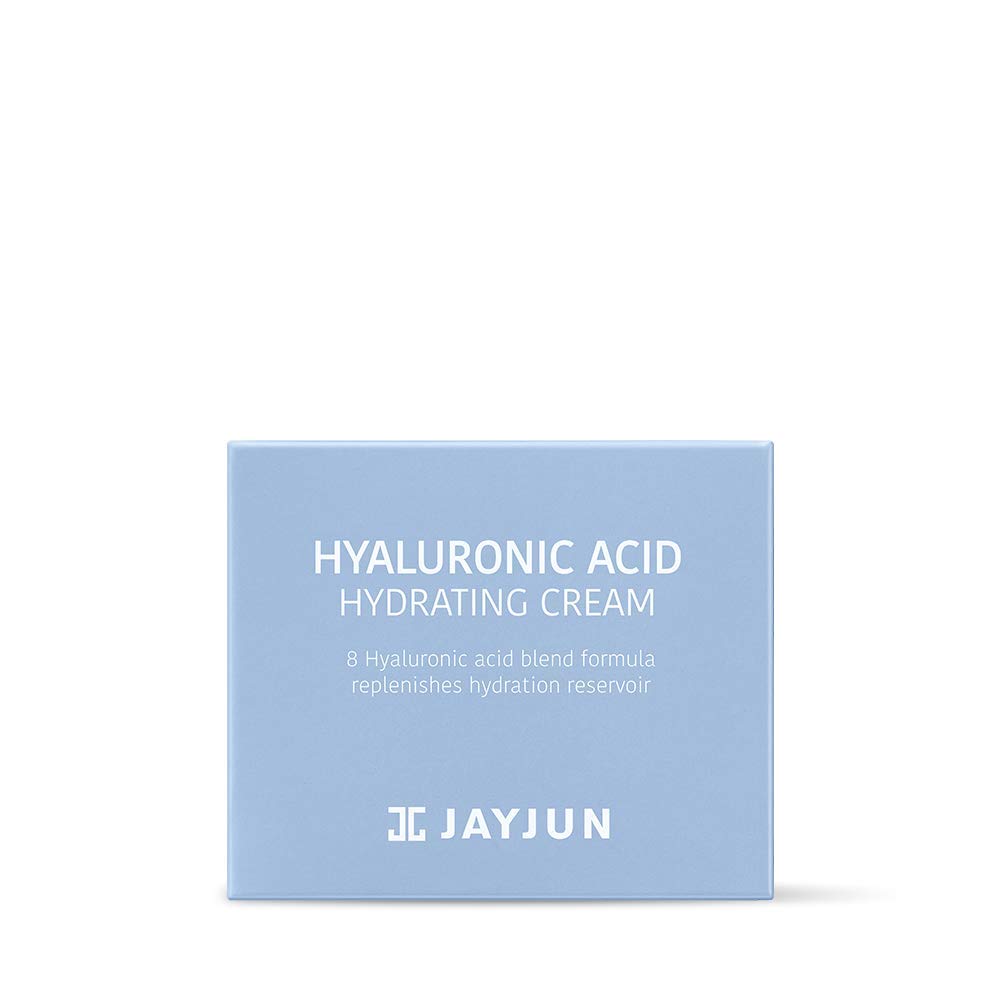 JAYJUN JJ Hyaluronic Acid Hydrating Cream 50g – Lightweight Daily Moisturizer with 8-Weight Hyaluronic Acids & Panthenol
