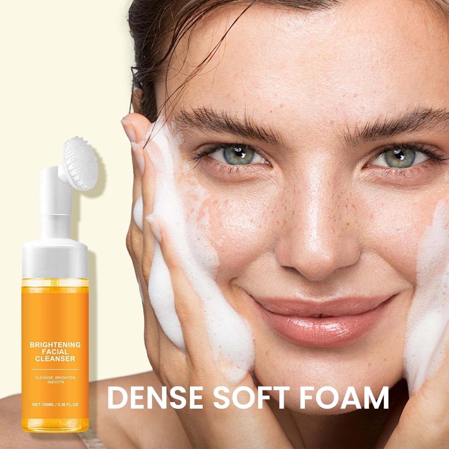 Jaysuing Turmeric Face Wash – Gentle Foaming Cleanser for All Skin Types