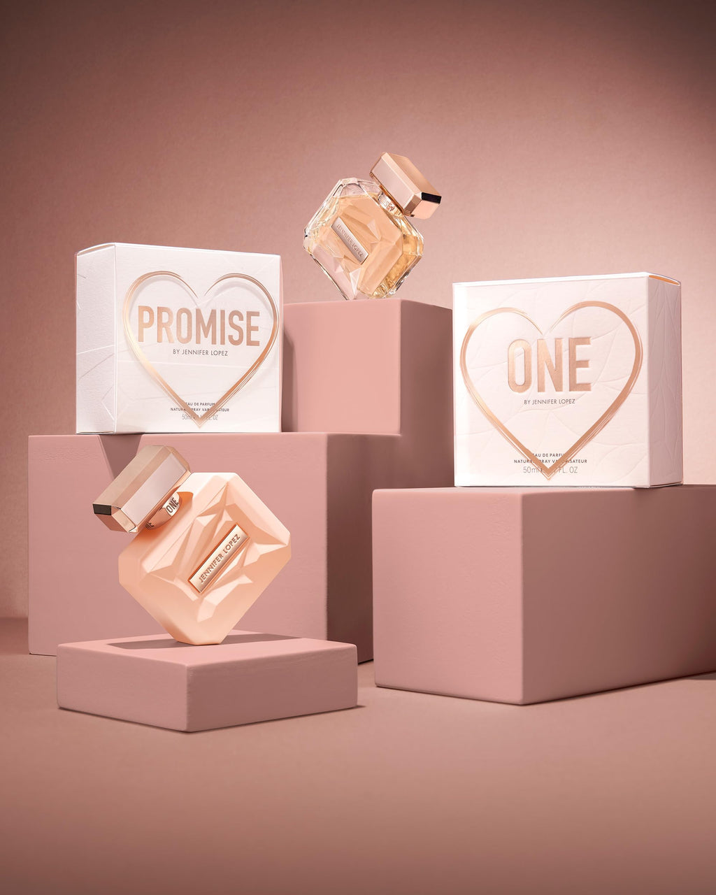 Jennifer Lopez Promise Eau de Parfum – 3.4 oz with Special Edition Heart Acetate Sleeve