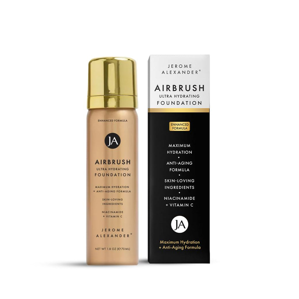Jerome Alexander Airbrush Foundation Ultra Hydrating – Buildable Full Coverage Spray Makeup