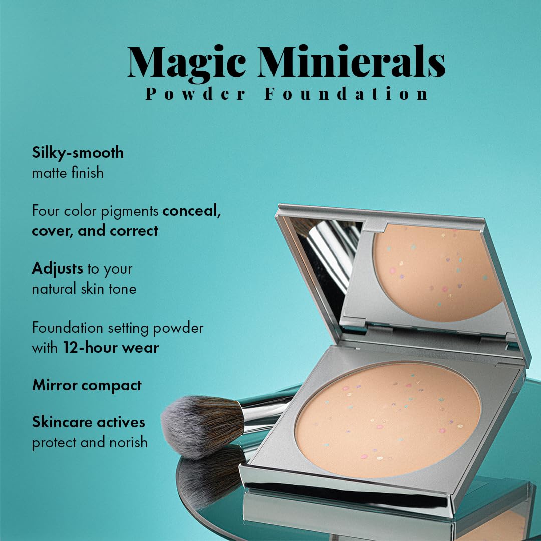 Magic Minerals Jumbo Powder Foundation by Jerome Alexander – Dark