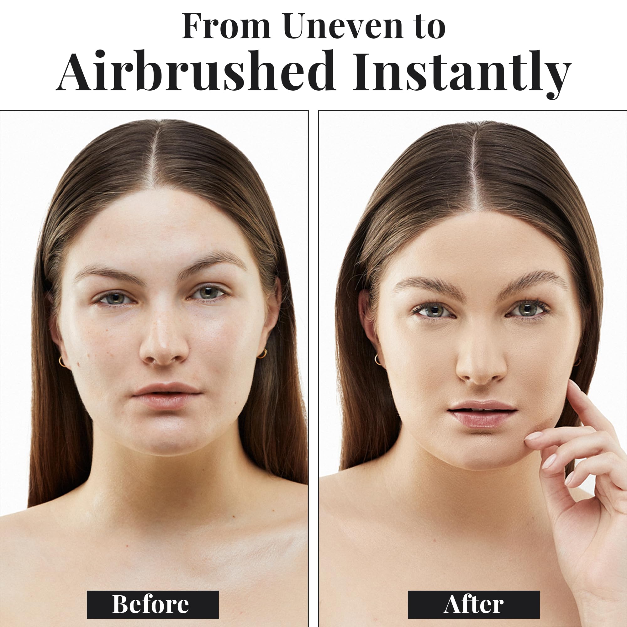Jerome Alexander MagicMinerals AirBrush Foundation – 2-Piece Set (Warm Beige)
