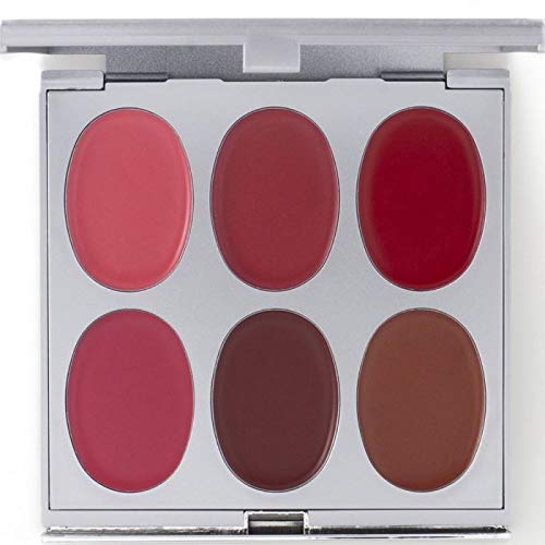 Jerome Alexander New Again Lipstick Palette & Retractable Brush – 6 Matte Shades