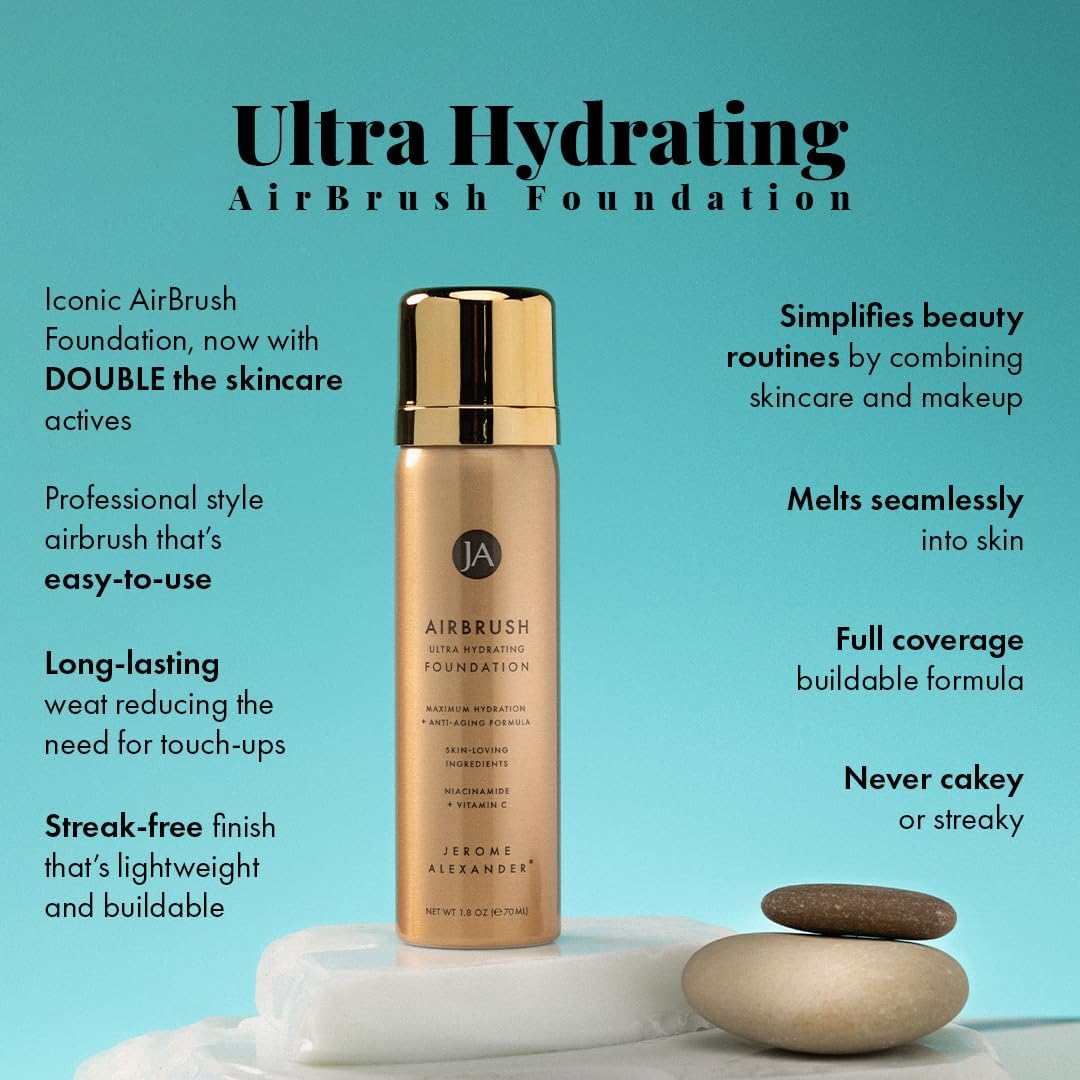 Jerome Alexander Airbrush Foundation Ultra Hydrating – Buildable Full Coverage