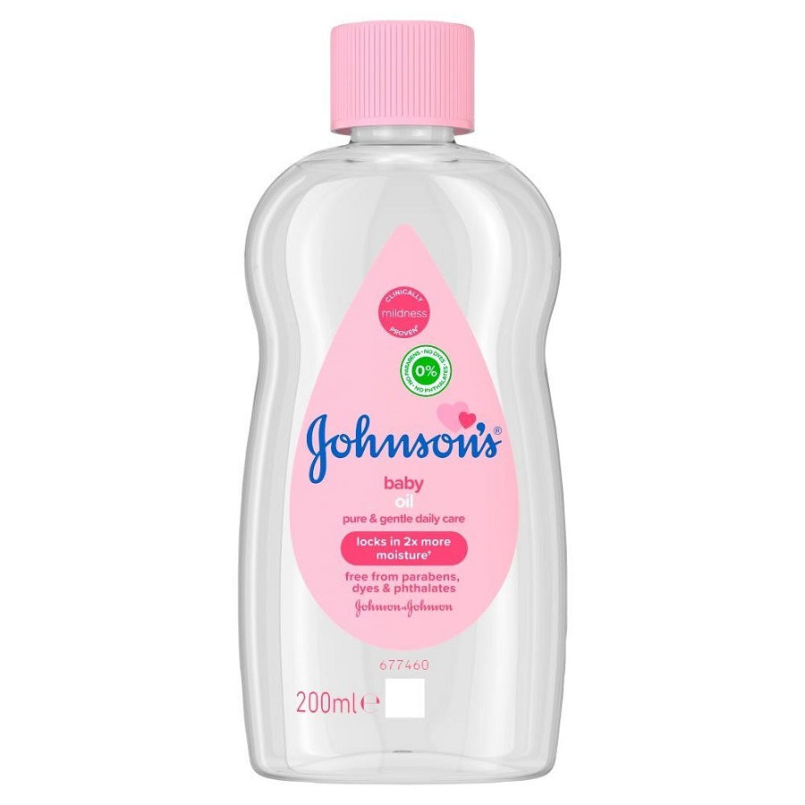 Johnson's Baby Oil in all sizes