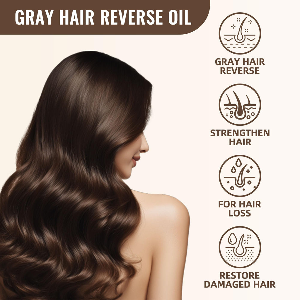 Jiaoming Gray Hair Reverse Oil with Usman Grass & Polygonum Multiflorum – Scalp Care