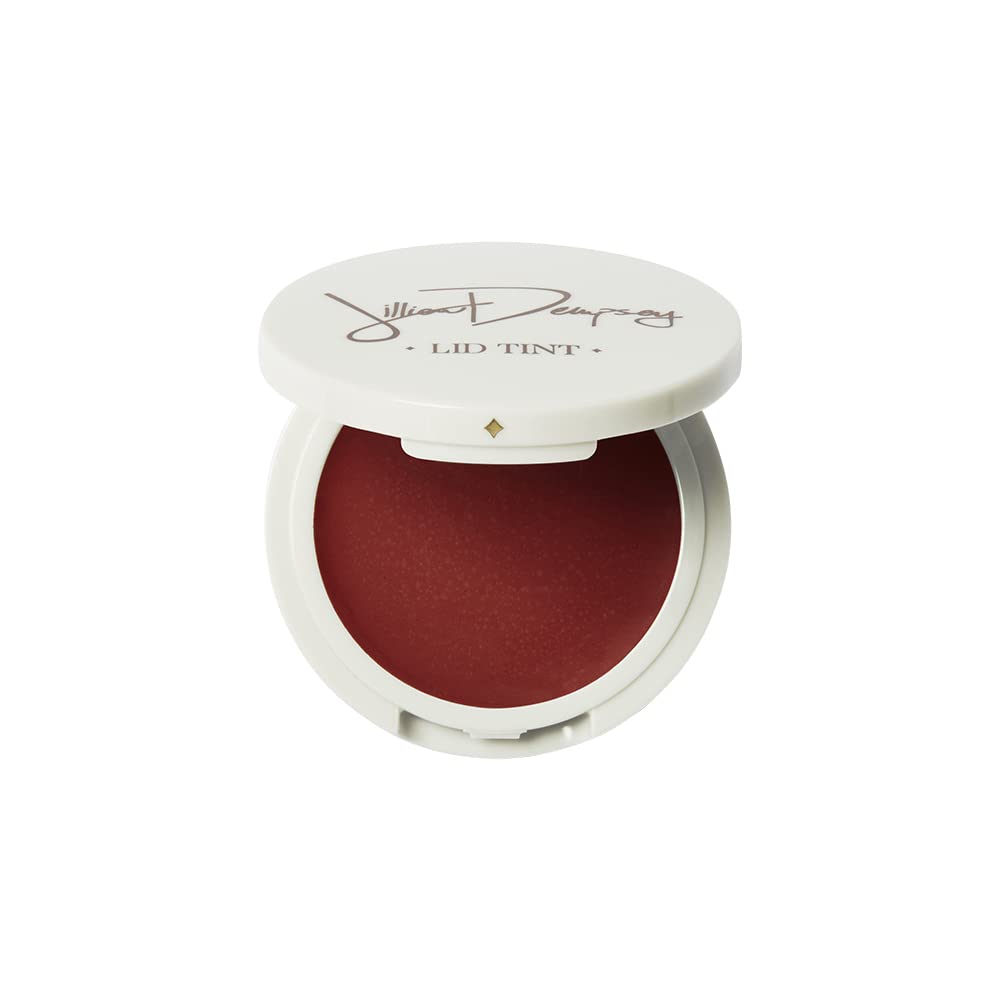 Jillian Dempsey Lid Tint Ruby – Satin-Cream Eyeshadow with Easy, Mistake-Proof Application