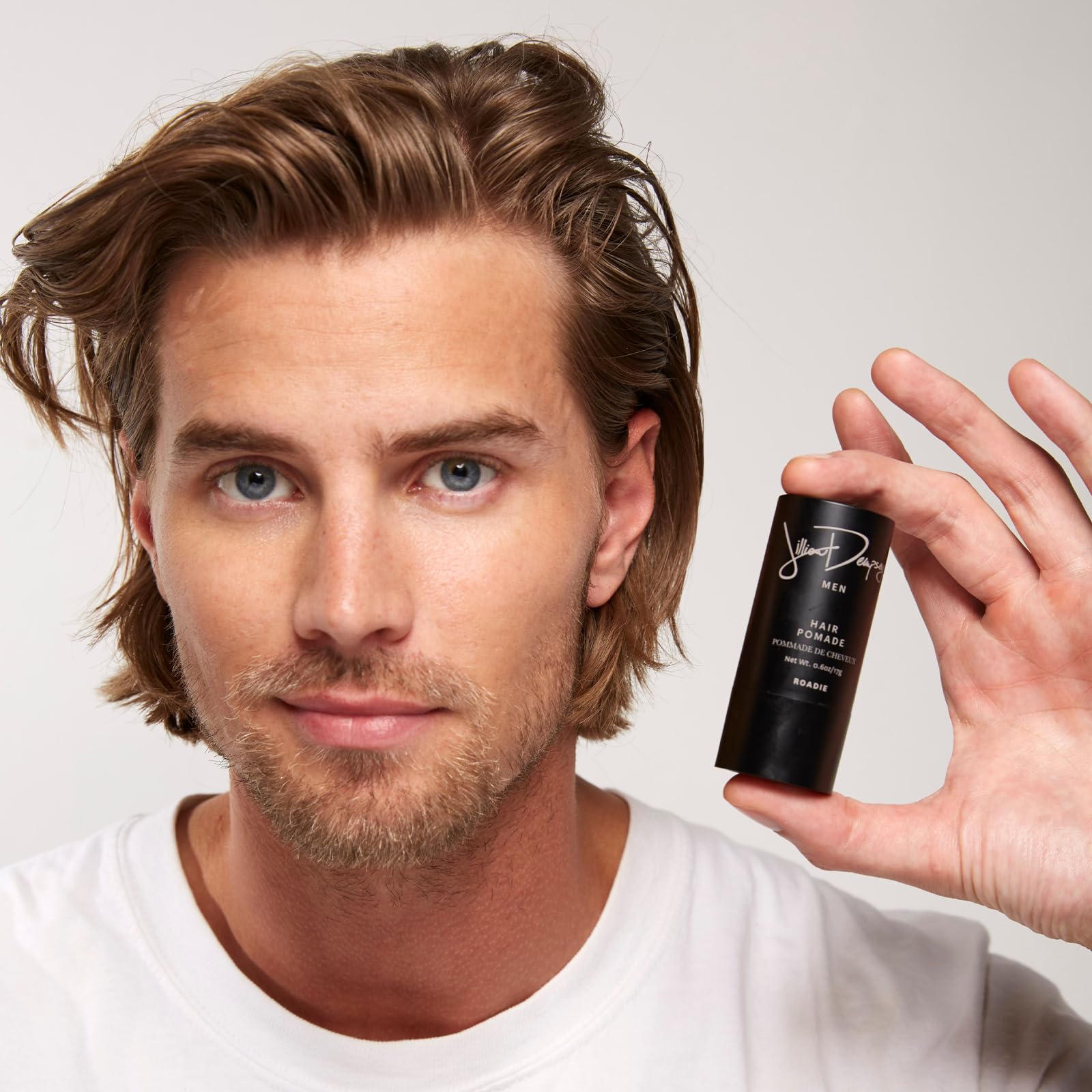 Jillian Dempsey Roadie Hair Pomade – Medium Hold Styling Stick for Textured, Tousled Hair | Vegan & Clean Beauty