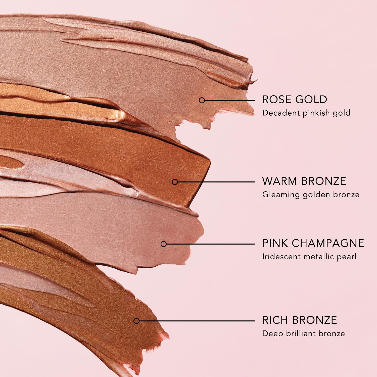 JLO BEAUTY Complexion Booster: Pink Champagne Highlighter & Bronzer – Lightweight Vitamin E Primer