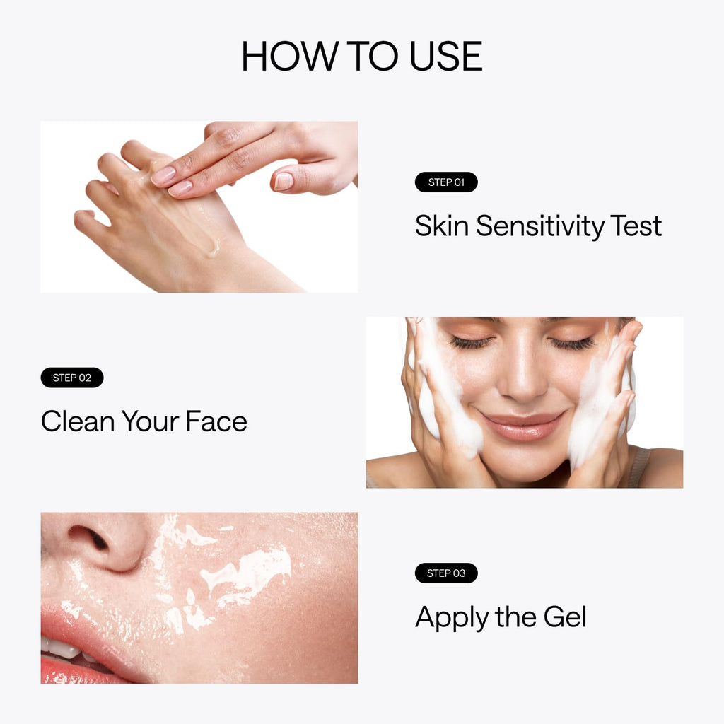 JMOON Soothing Moisturizing Gel 2.8 fl oz – Compatible with M30U Microcurrent Facial Device