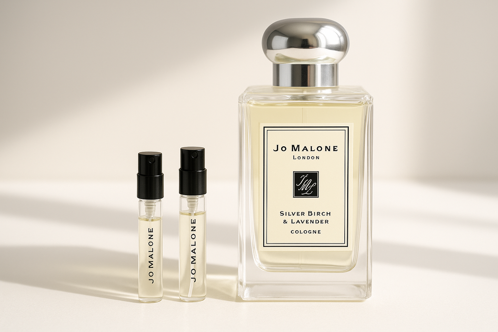 Jo Malone Silver Birch & Lavender Cologne perfume samples