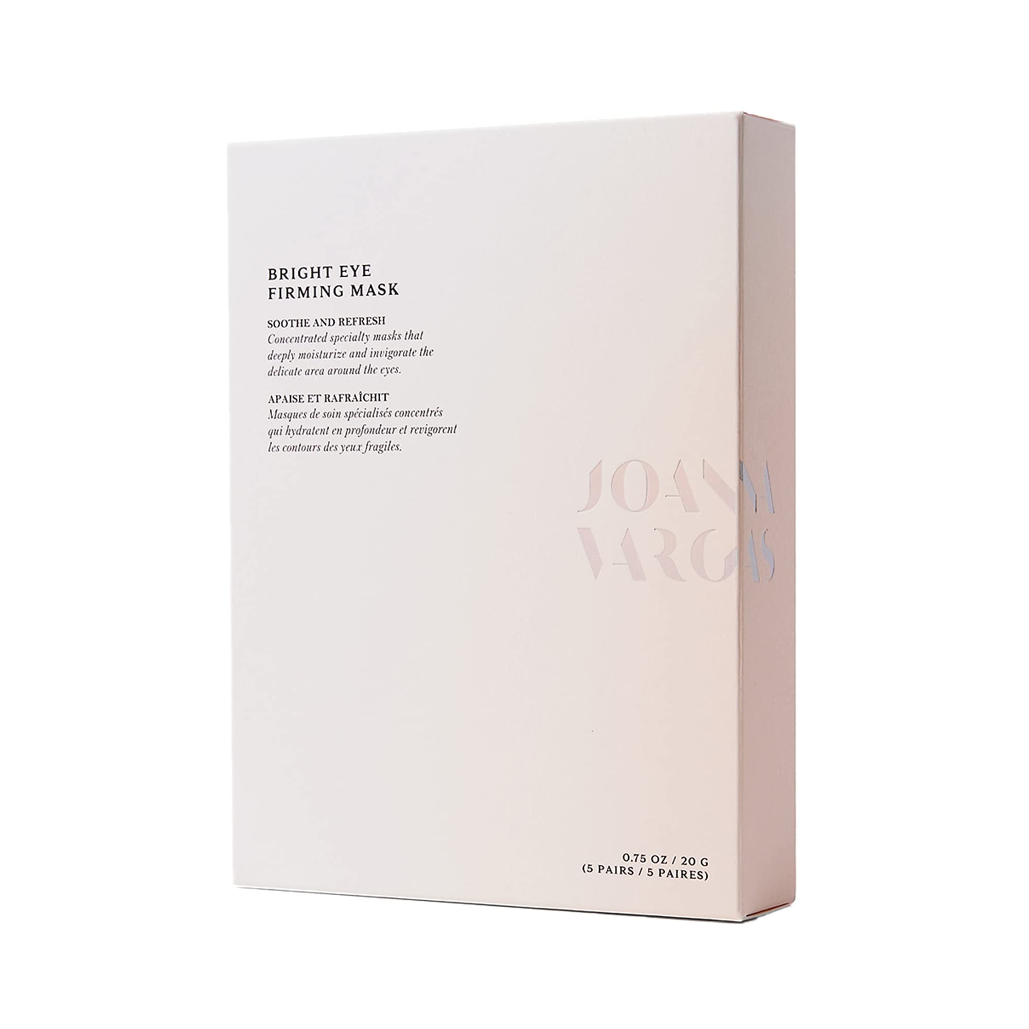 Joanna Vargas Bright Eye Firming Mask – Hydrating Under-Eye Patches (5 Pairs)