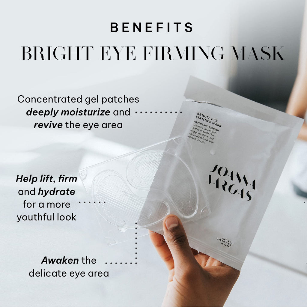 Joanna Vargas Bright Eye Firming Mask – Hydrating Under-Eye Patches (5 Pairs)
