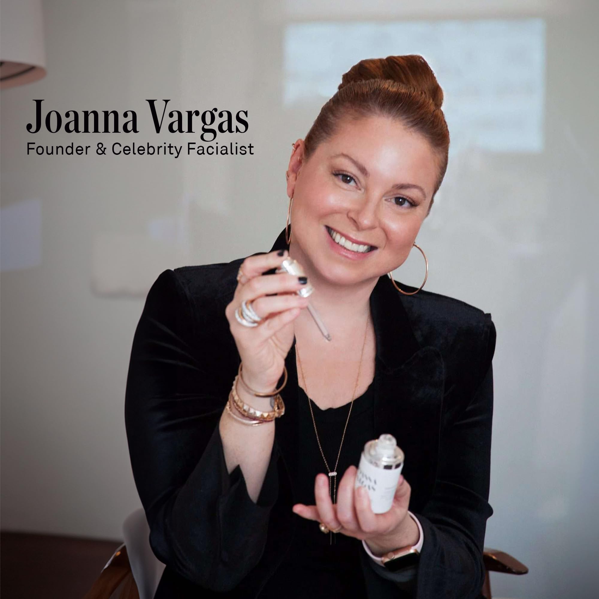 Joanna Vargas Eye Gel Mask – Hydrating Under Eye Patches with Hyaluronic Acid & Chamomile