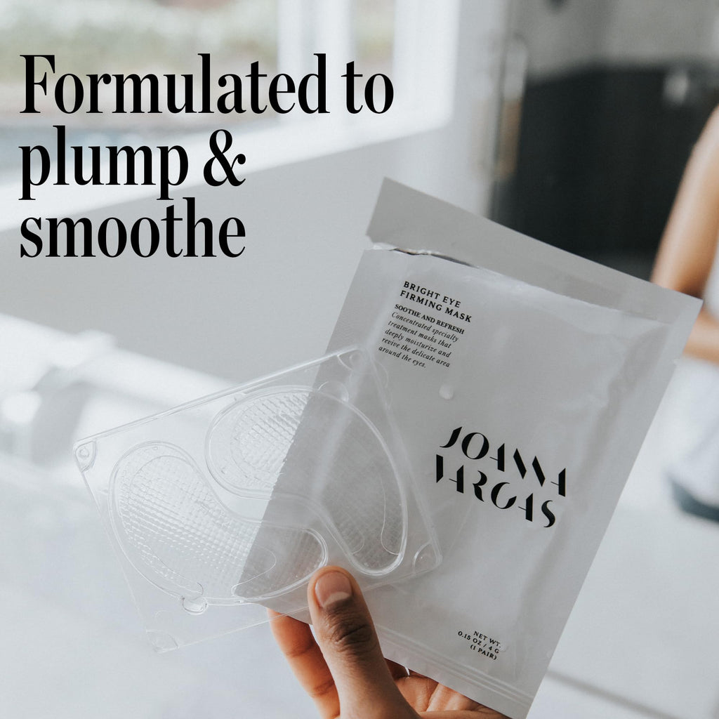 Joanna Vargas Eye Gel Mask – Hydrating Under Eye Patches with Hyaluronic Acid & Chamomile