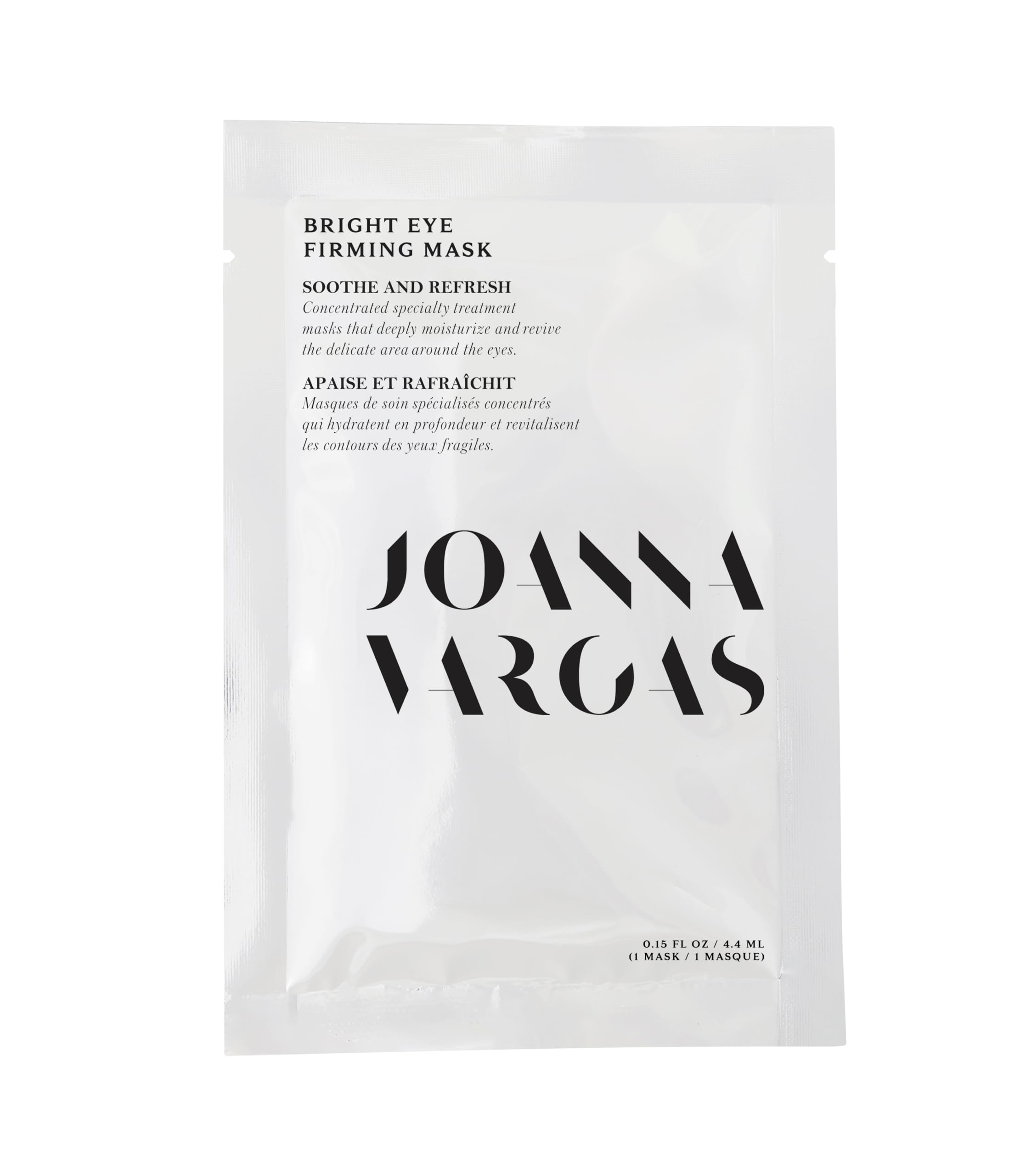 Joanna Vargas Eye Gel Mask – Hydrating Under Eye Patches with Hyaluronic Acid & Chamomile