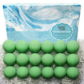 Joanne Arden Organics Bath Bomb Gift Set for Men – 18 Spearmint Eucalyptus for Sore Muscles