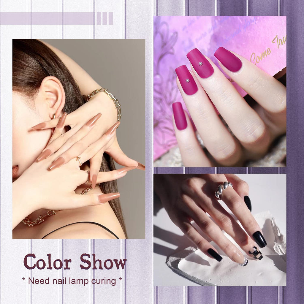 JODSONE Gel Nail Polish Starter Set – 100-Piece Multi-Color Collection for Home or Salon