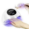 JODSONE U-V LED Nail Lamp | 2-in-1 Nail Tip & Gel Curing, 4 Timer Modes, Smart Sensor