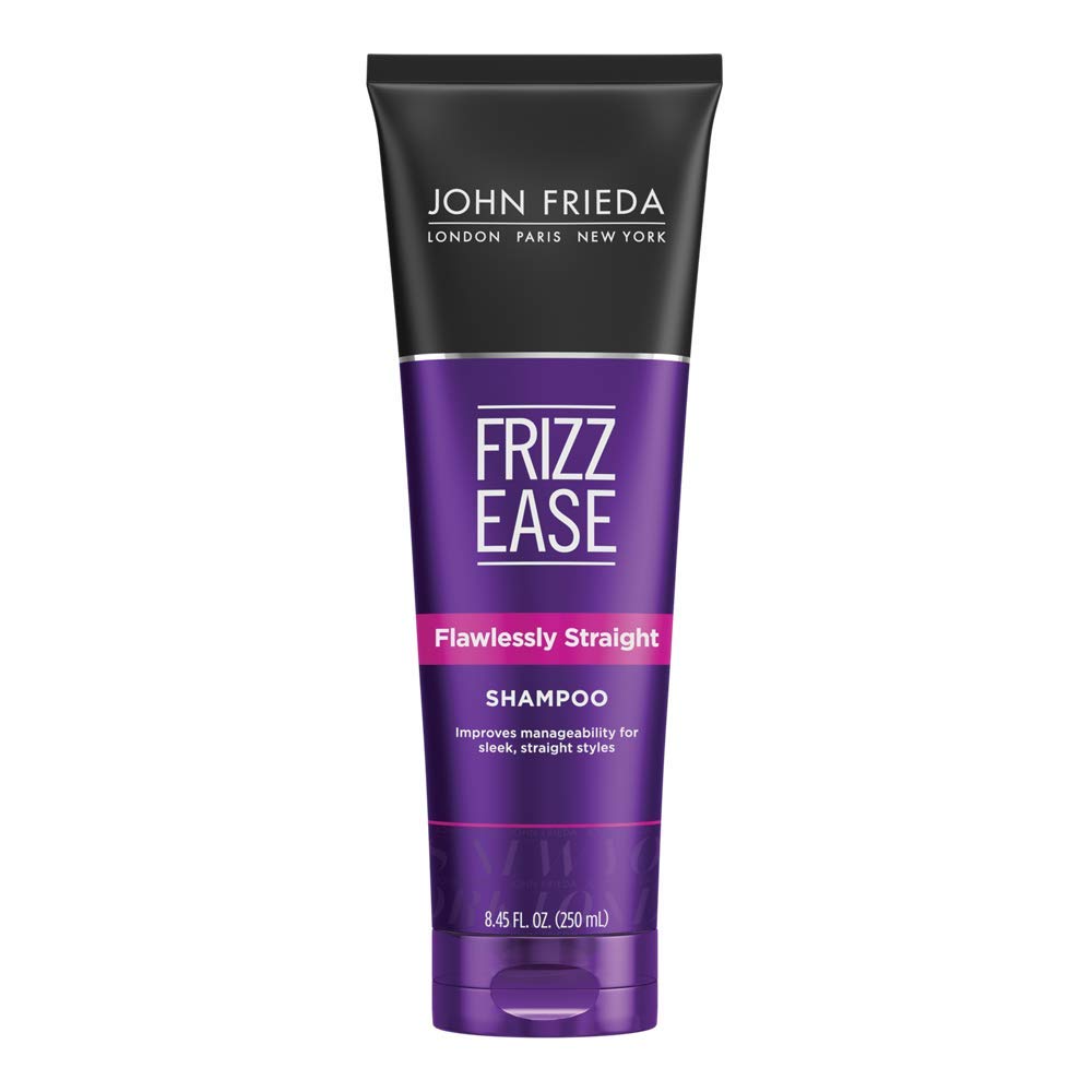 John Frieda Frizz Ease Flawlessly Straight Shampoo — Keratin Infused for Easier Straight Styling