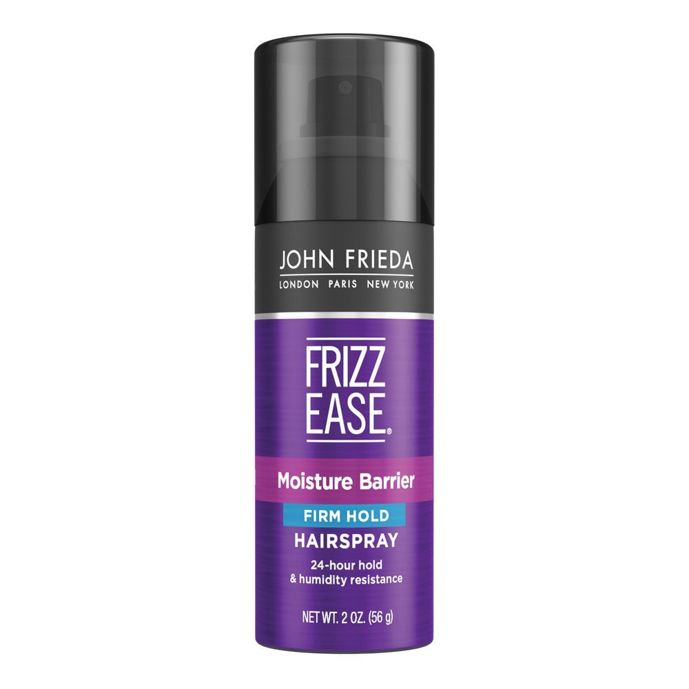 John Frieda Frizz Ease Moisture Barrier Firm Hold Hairspray, 2 oz – Humidity-Resistant Style