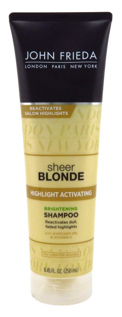 John Frieda Sheer Blonde Highlight Activating Shampoo – Pack of 3, 8.45 oz