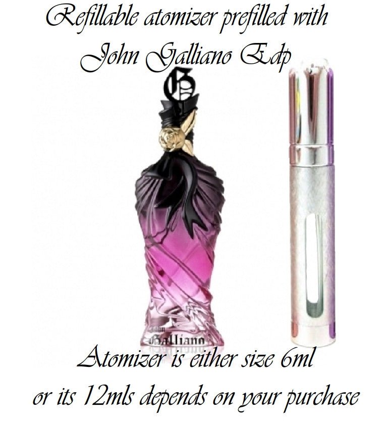 John Galliano sample perfume spray Eau de Parfum
