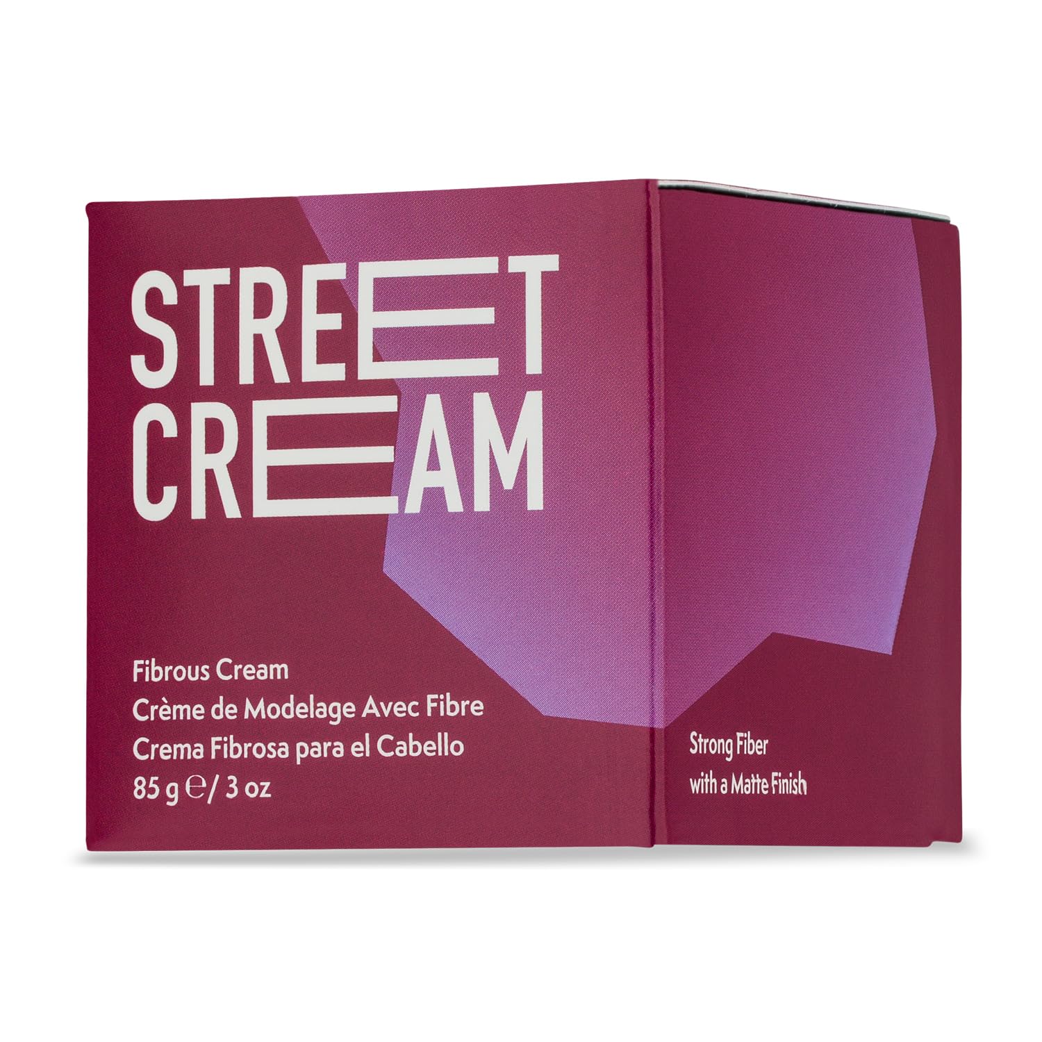 JOHNNY B. Street Cream 3 oz. — Matte Finish, Volumizing Pliable Hair Cream