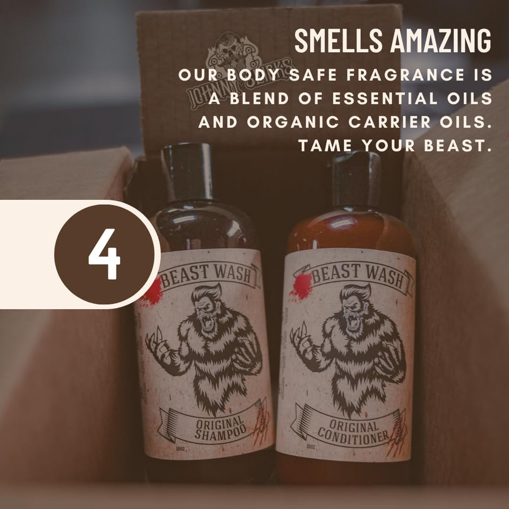 Johnny Slicks Hair Cleaning Kit – Organic Shampoo & Conditioner for Hydrated Hair