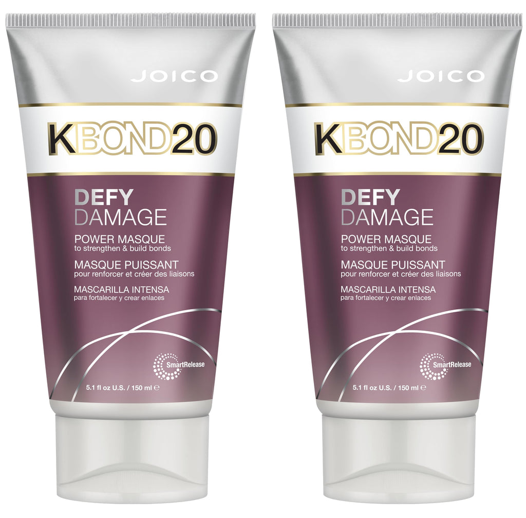 Joico Defy Damage KBOND20 Power Masque — Stronger, Hydrated Hair | Color-Safe | 2 Pack