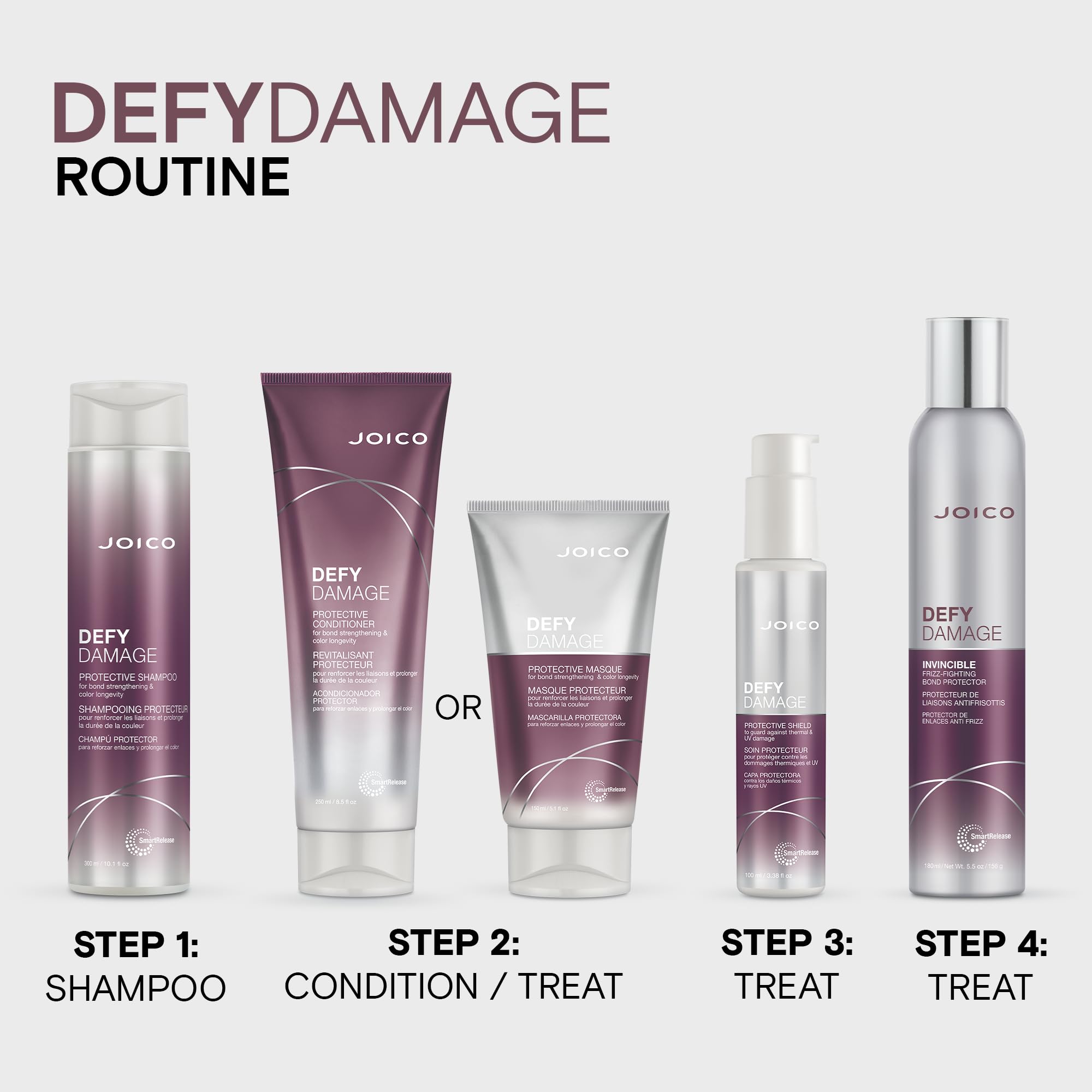 Joico Defy Damage Protective Shield — UV & Thermal Defense for Damaged Hair