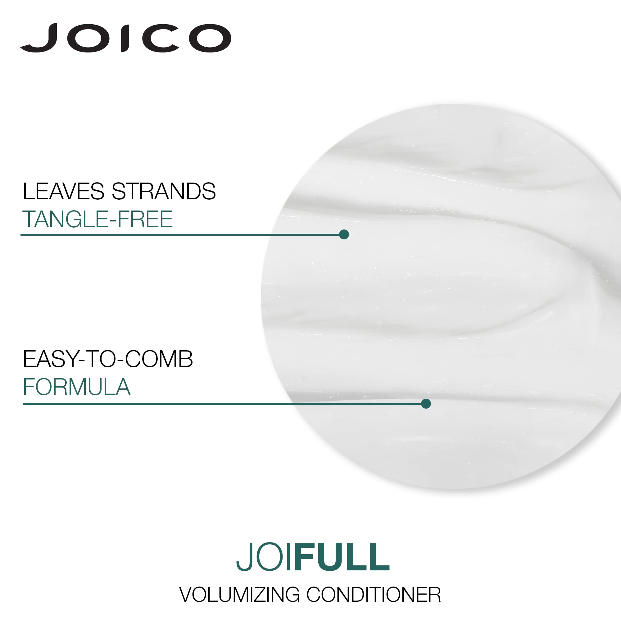 Joico JoiFULL Volumizing Shampoo & Conditioner Set | Plush, Lasting Fullness for Fine Hair