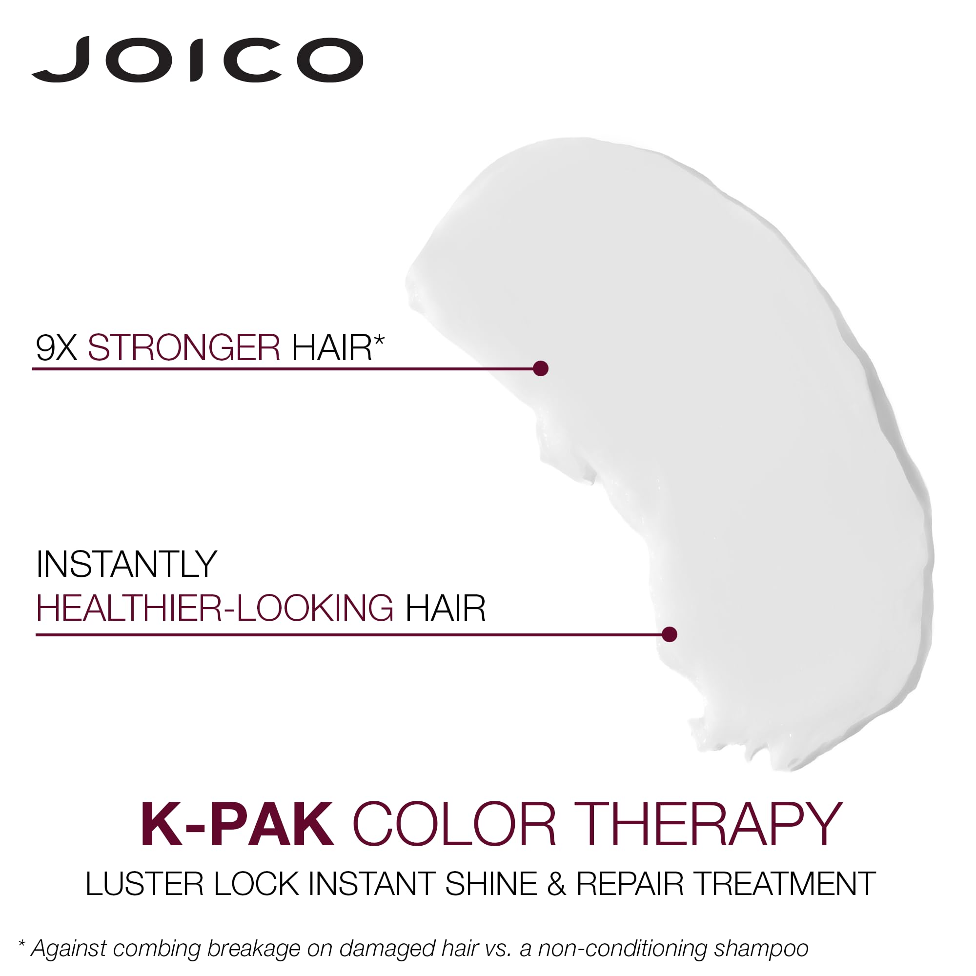 Joico K-PAK Color Therapy Luster Lock – Instant Shine & Repair (2 x 8.5 oz)
