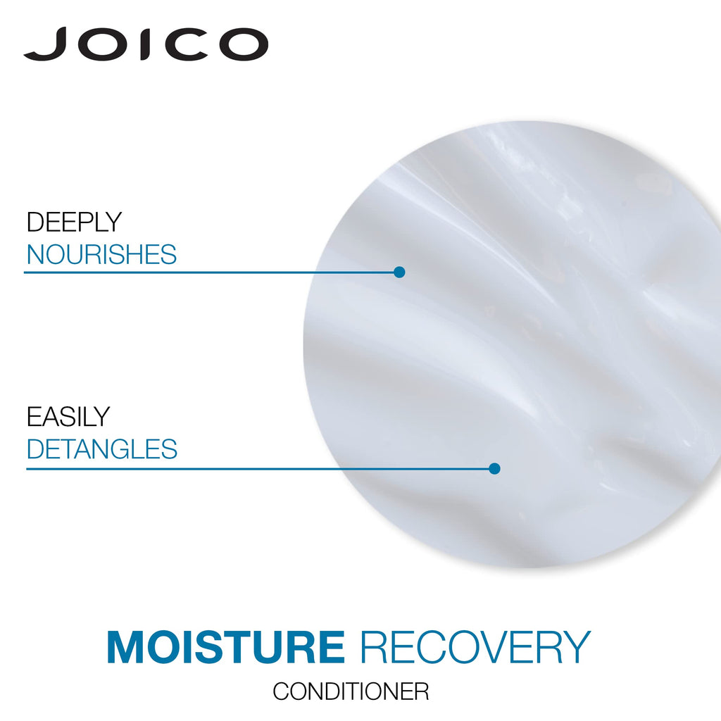 Joico Moisture Recovery Shampoo & Conditioner Set | Replenish Loss Moisture for Thick, Coarse & Dry Hair