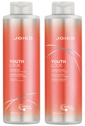 Joico YouthLock Shampoo & Conditioner with Collagen – SLS/SLES Free (33.8 oz x2)