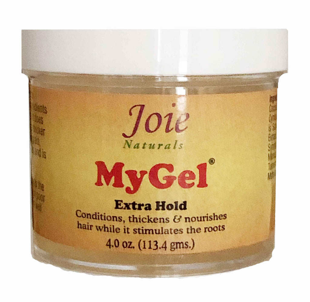 Joie Naturals MyGel Hair Extra Hold Edge Control Gel for Braiding (4oz)