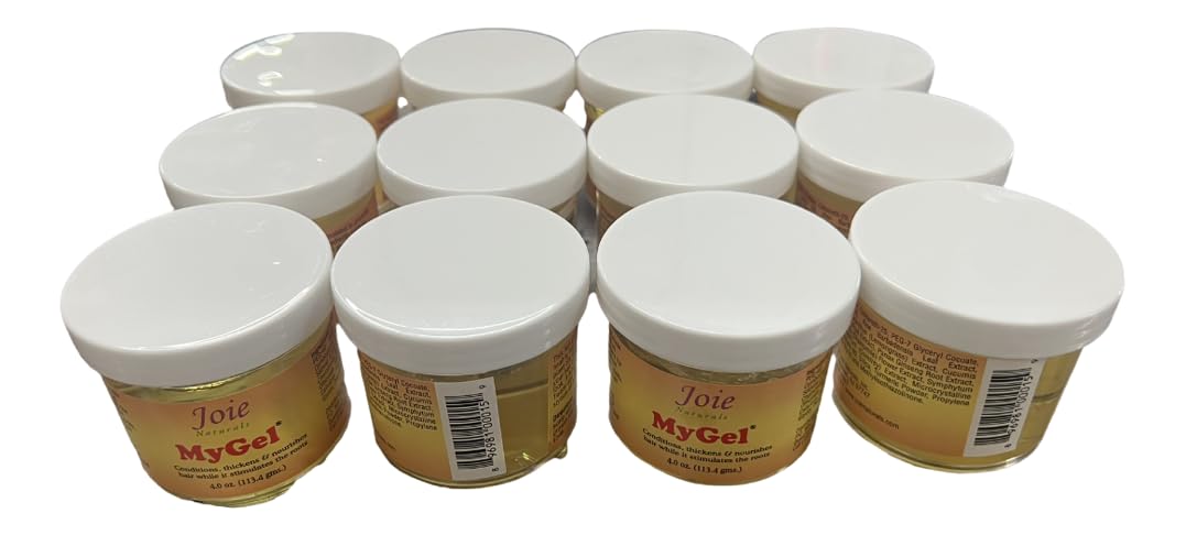 Joie Naturals MyGel Hair Gel | Edge Control & Braiding Gel (4oz)