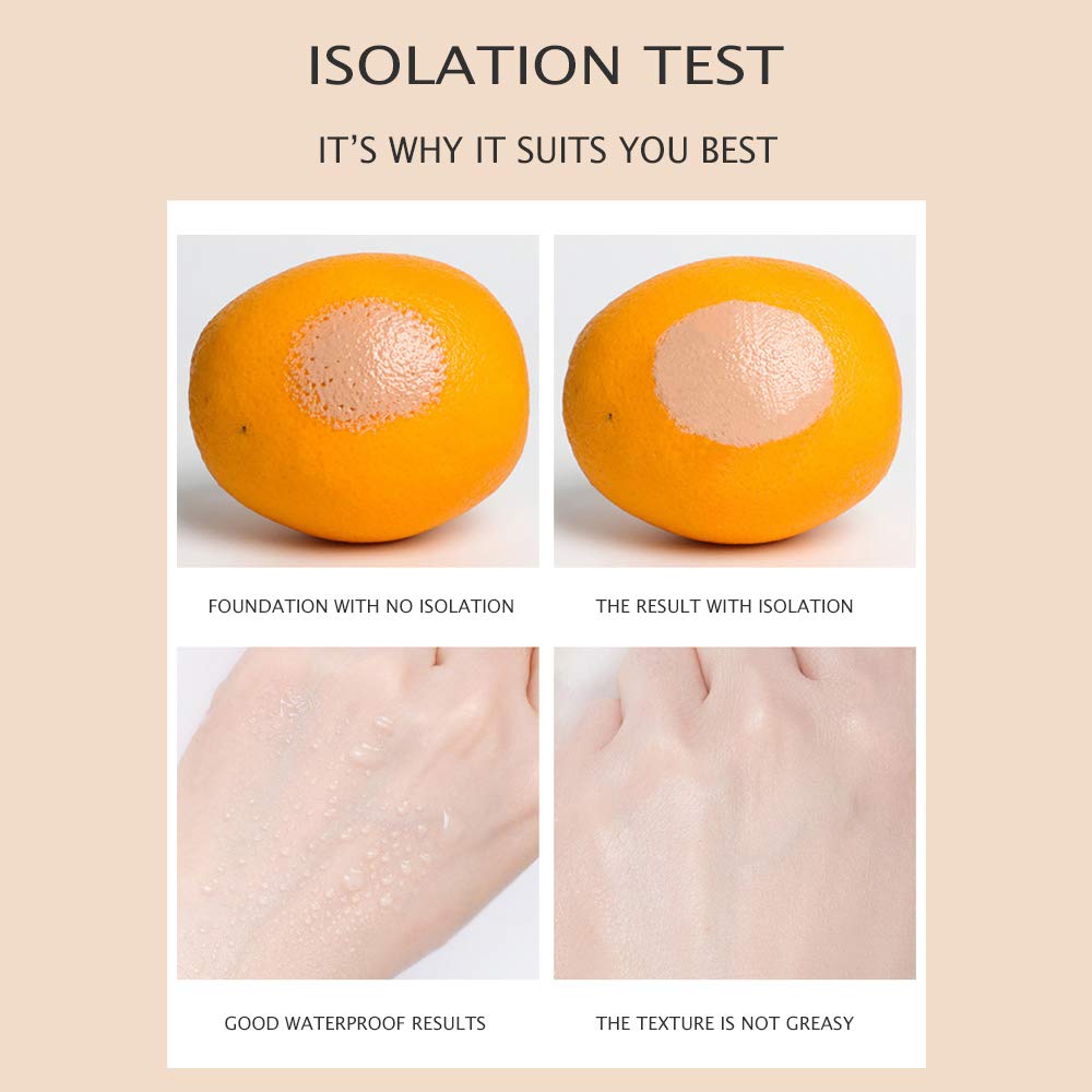 JOMTAM Contour Multi-Color Pink Green Purple Primer – Isolation, Hydration, 40g (2-pack)