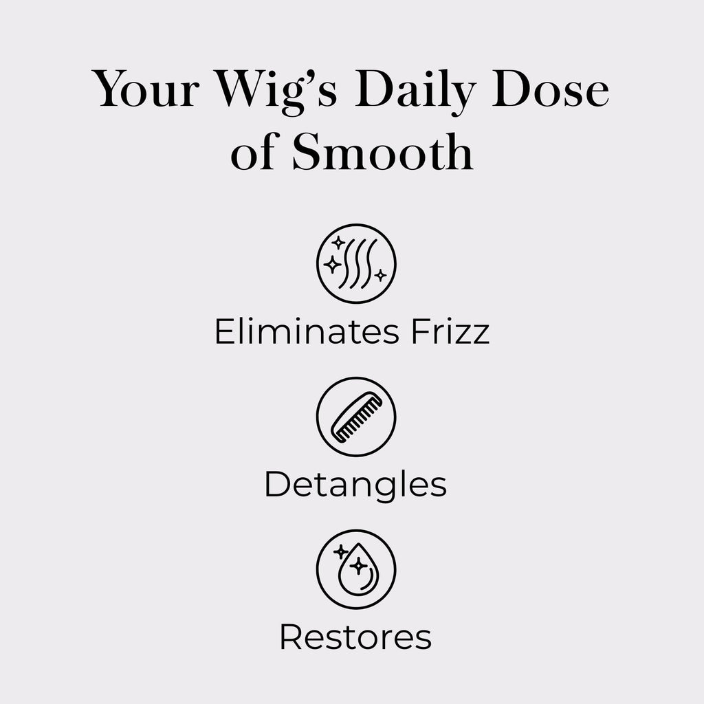 Jon Renau HD Smooth Detangler – Leave-In Spray for Synthetic Wigs & Extensions | Frizz Control & Easy Detangling | 8.5 oz