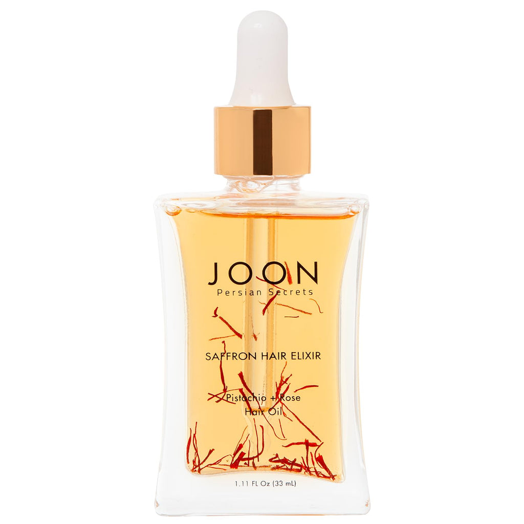 Joon Saffron Hair Elixir Pistachio & Rose Oil – 1.11 fl oz