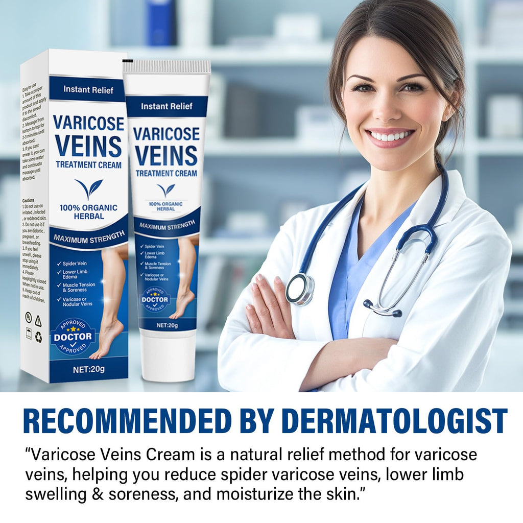 Josera Varicose Veins Cream for Legs – Soothing Relief & Smoother Skin (2 x 20 g)