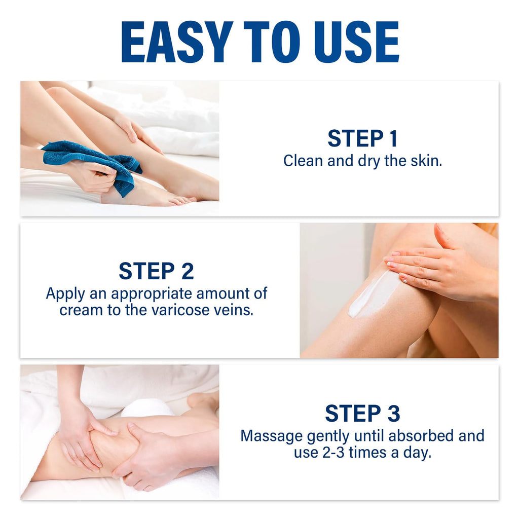 Josera Varicose Veins Cream for Legs – Soothing Relief & Smoother Skin (2 x 20 g)