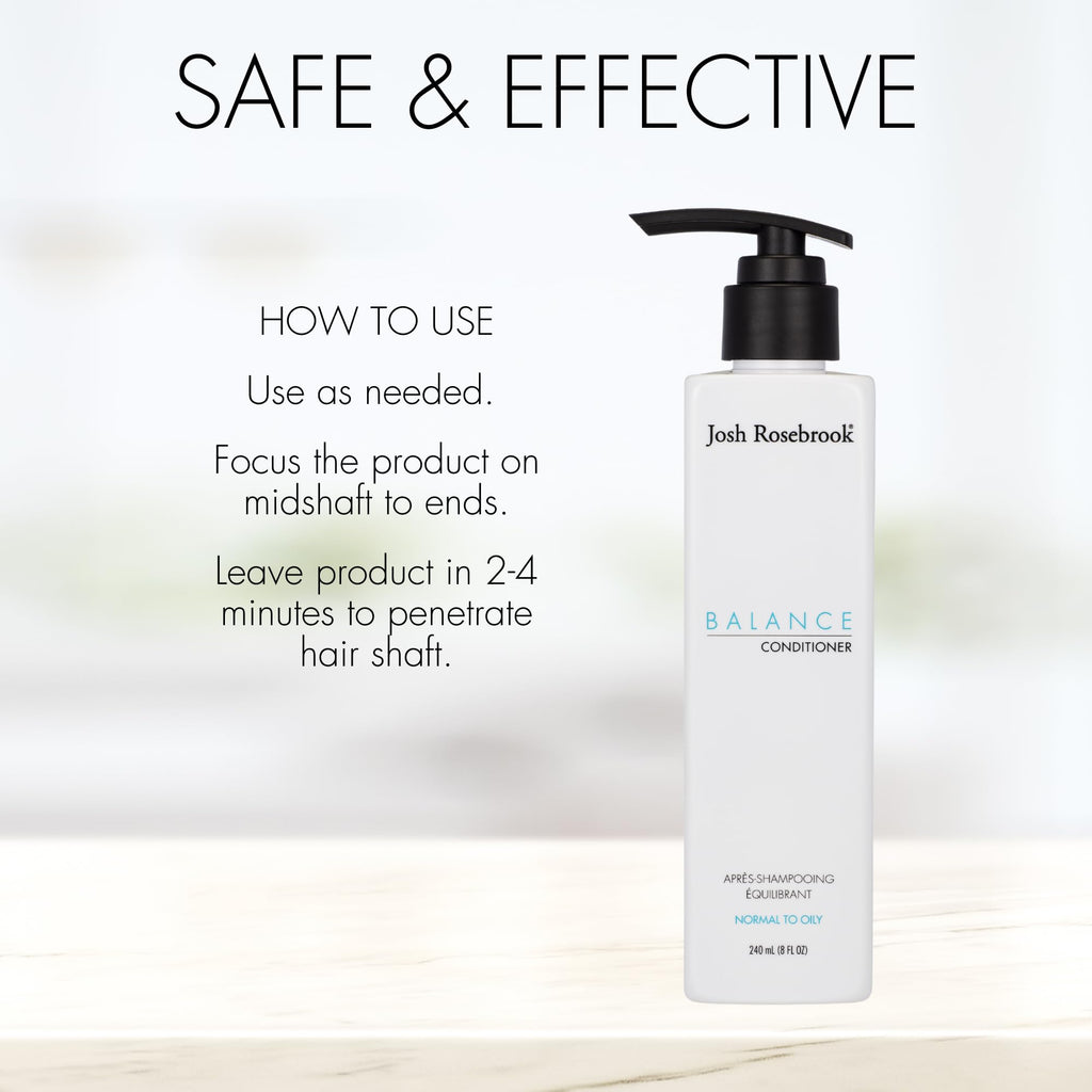 Josh Rosebrook Balance Conditioner – Lightweight, Volumizing Care for All Hair Textures