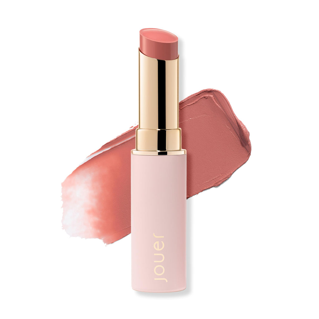 Jouer Demi-Matte Lip Balm – Hydrating Berry Tones with Jojoba Oil & Shea Butter | Holiday Collection