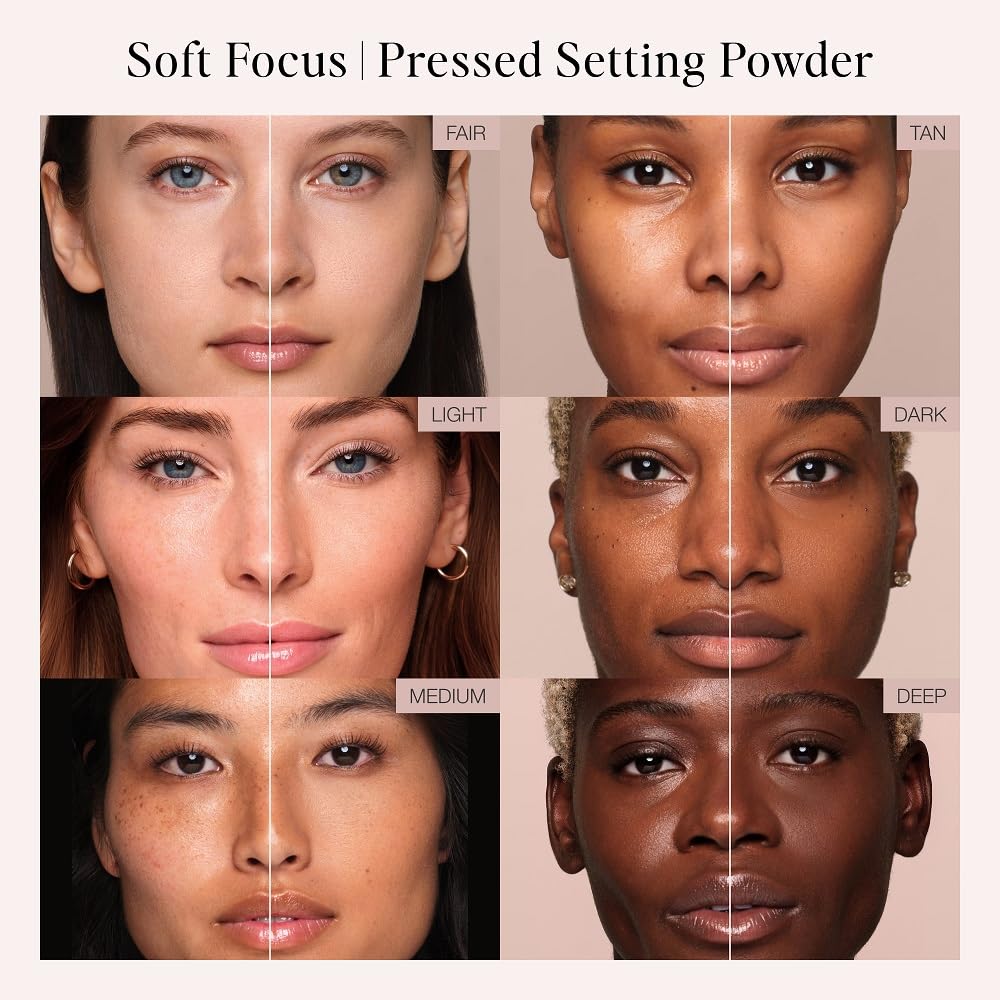 Jouer Soft Focus Hydrate & Setting Powder – Medium Matte Finish, Blur Pores