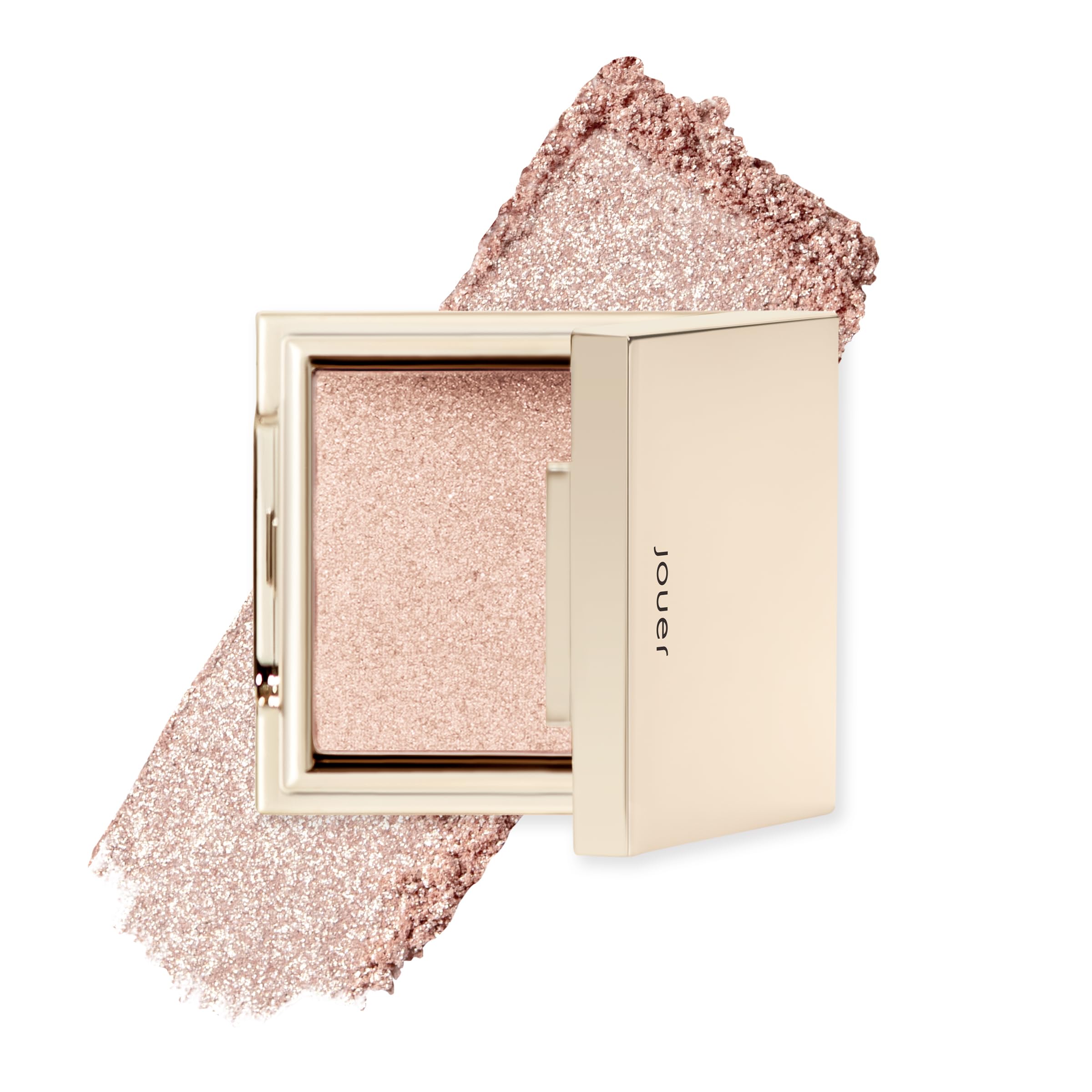 Jouer Powder Highlighter Rose Quartz – Buildable, Vegan, Cruelty-Free Glow