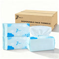 JOWLOT Disposable Face Towels – 240 Count Ultra-Soft 100% Cotton for Sensitive Skin